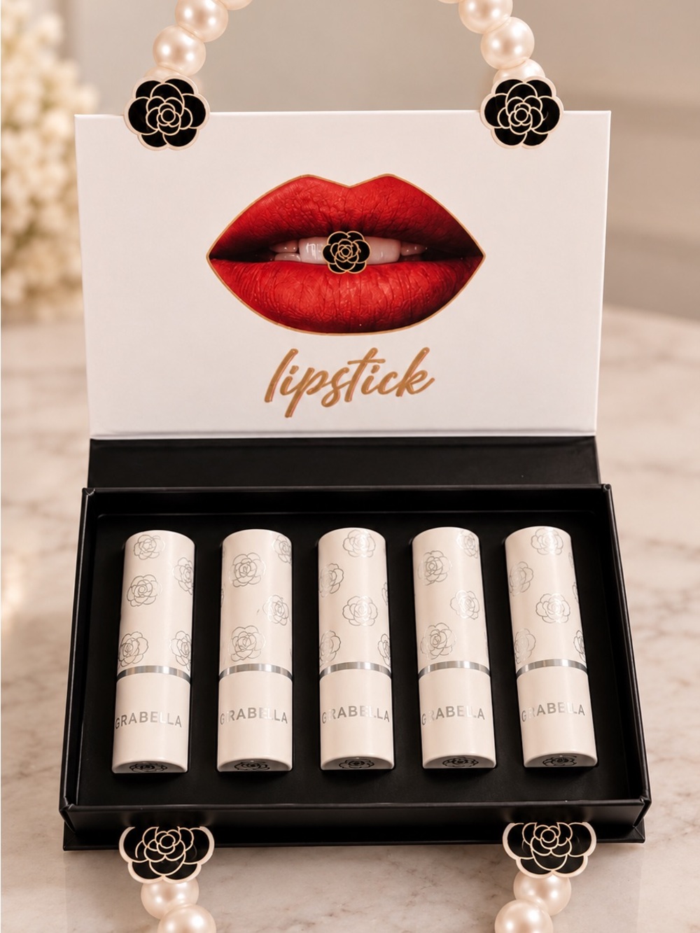 Grabella 5 Piece Lipstick Set New & Sealed - Picture 2 of 3